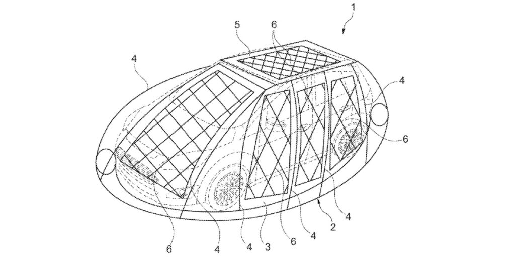 فورد ، پنل خورشیدی ، اختراع ، پنل ، خودرو