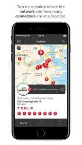 اپلیکیشن شارژ خودروی برقی ، ایستگاه شارژ ، نقاط شارژ ، شارژ خودروی برقی